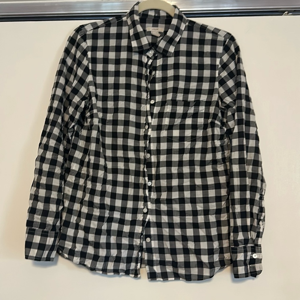 Jcrew Plaid Button Down